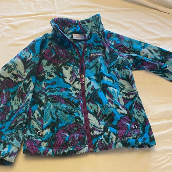 Columbia Kids' Multicolor Fleece Jacket - Picture 1 of 5
